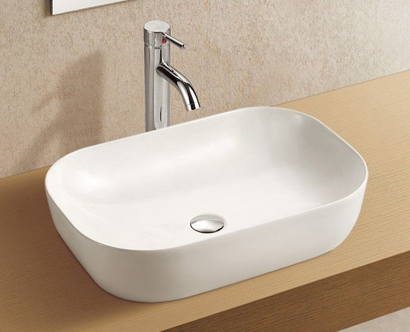 Раковина накладная (белая) AZ-2143P Azario