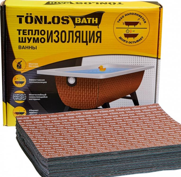 Теплошумоизоляция для ванн и душевых поддонов Tonlos Bath