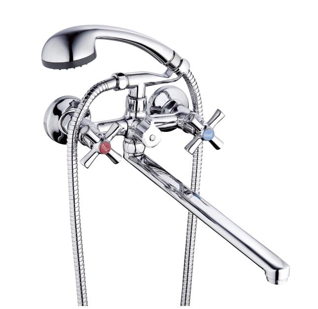 Смеситель для ванны и ум.1/2кер QMT7-B722 Glauf