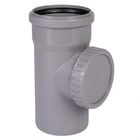 Ревизия HTRE внутренняя канализация серая Ostendorf