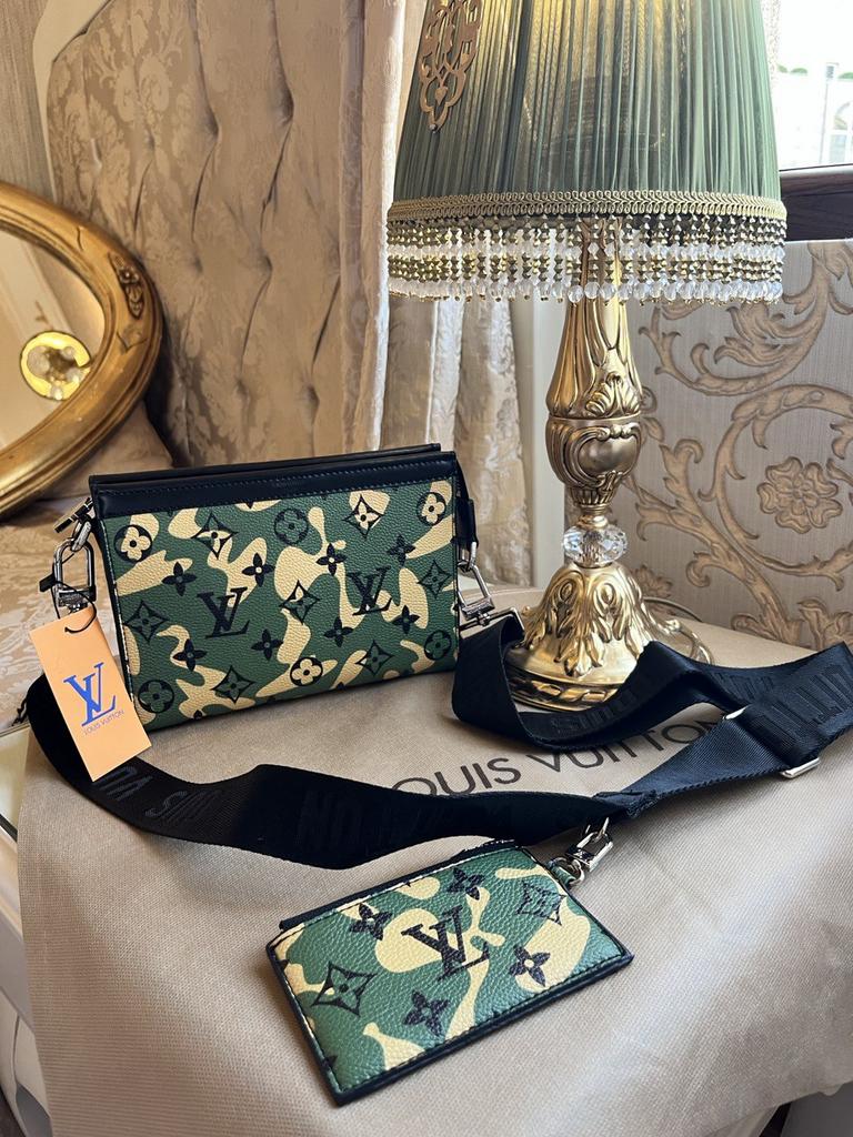 LOUIS VUITTON - Gaston Wearable сумка на плечо мессенджер хакки 55132512