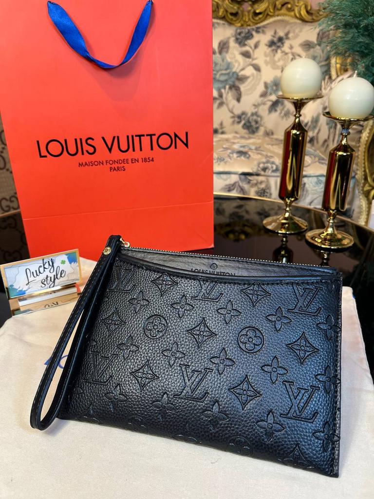 клатч LV ПОШЕТ BLACK 486456