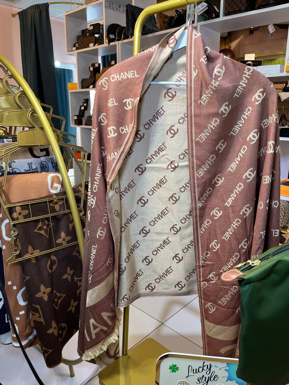 Шаль Chanel двухсторонняя  41766