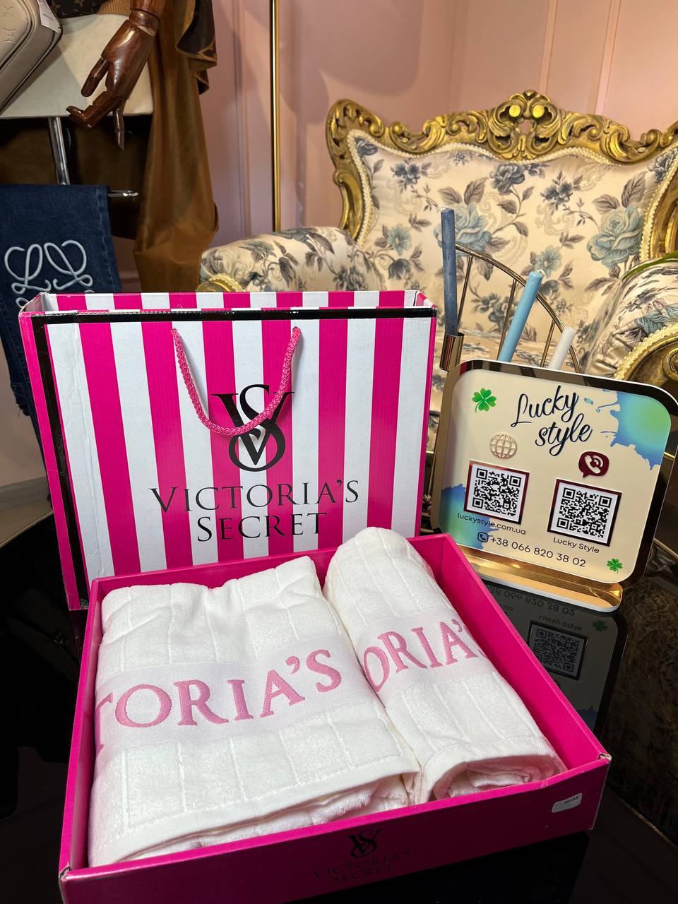 Набор полотенец 2 шт Victoria`s Secret 1212456