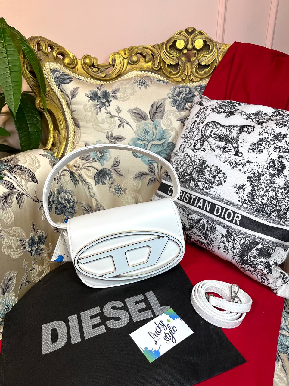 Сумка Diesel белая 95979