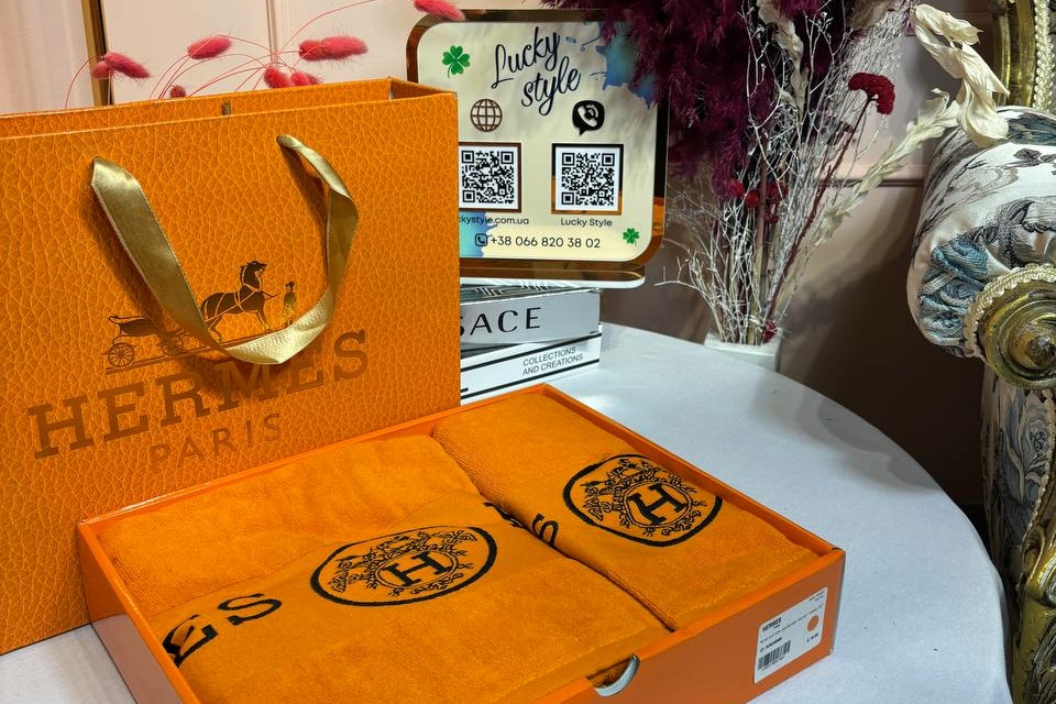 Набор полотенец 2 шт Hermes 96209