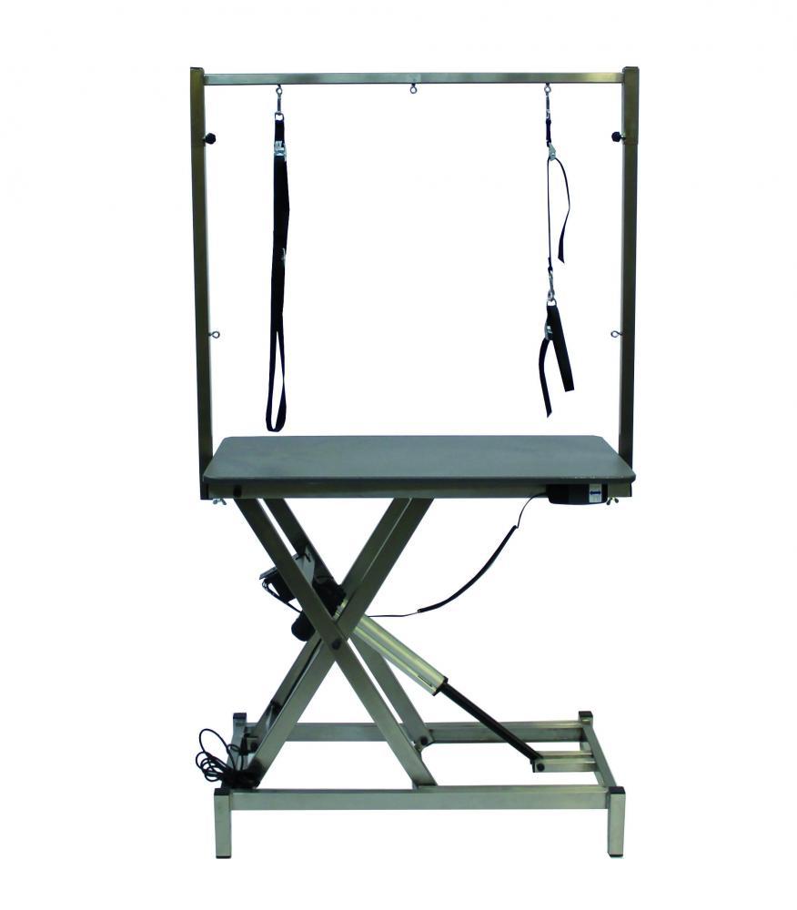 Trimmtisch  Ravenstein Scissor Edelstahl