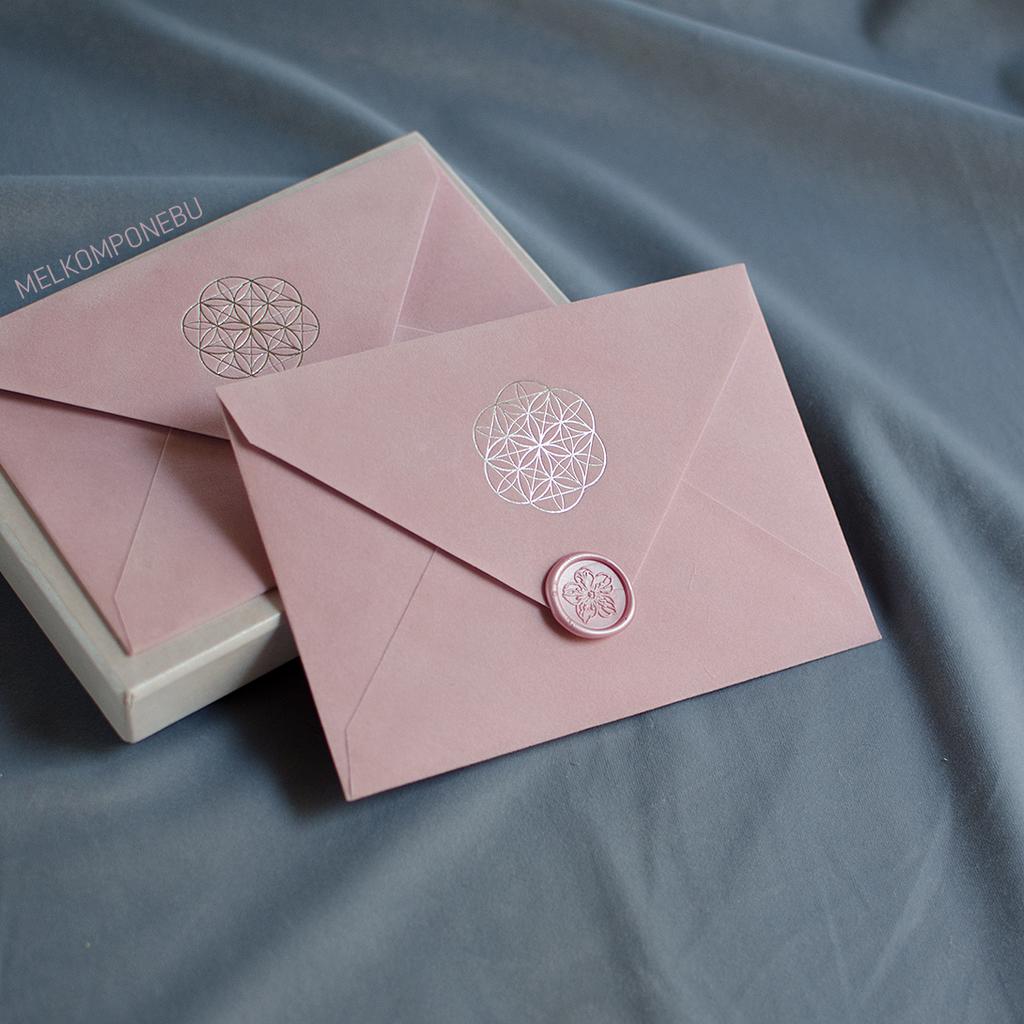 Конверт бархатный Mandala