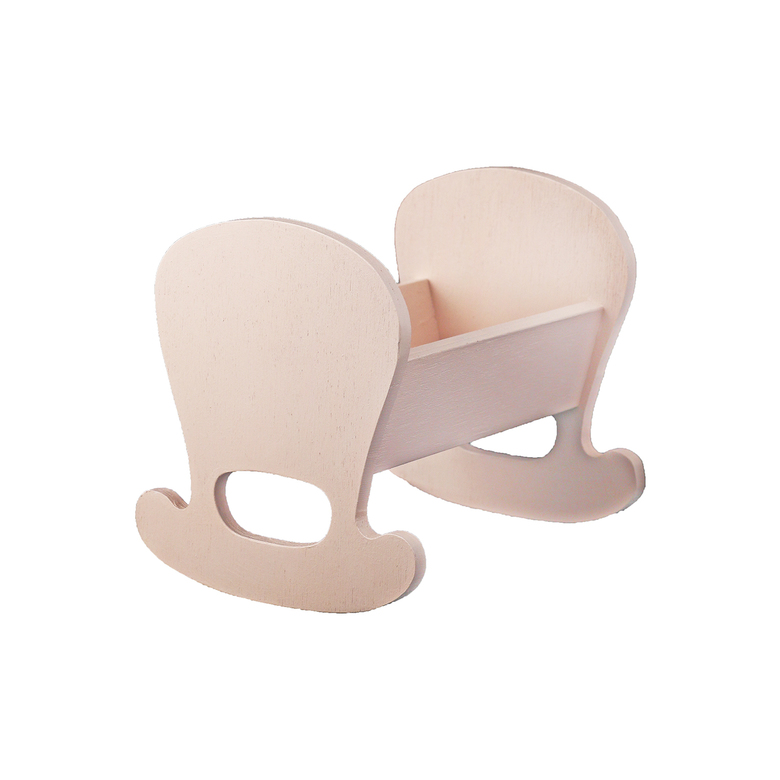 Ліжечко/колиска дерев'яна 14см DreamWood