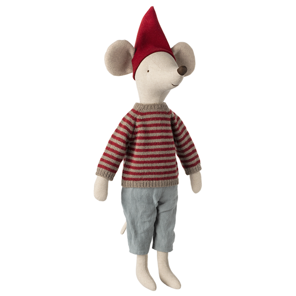 Мишеня новорічне 60см розмір максі Maileg