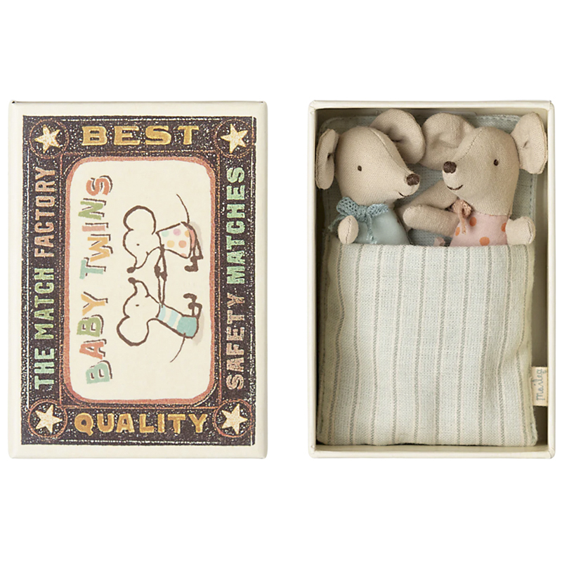 Мишки 8см Двійнята у коробці Maileg