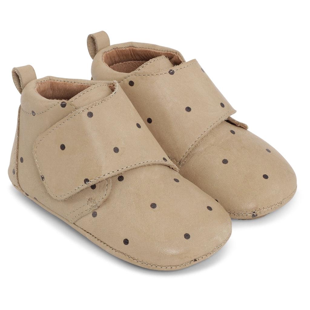 First shoes -  Mamour Footies Print - Dot Magnet