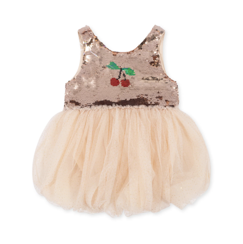 Dress Minnu - gold blush