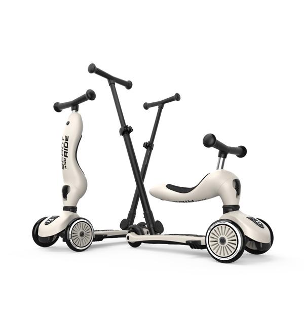 Scooter 2 in 1 Push and Go - Ash