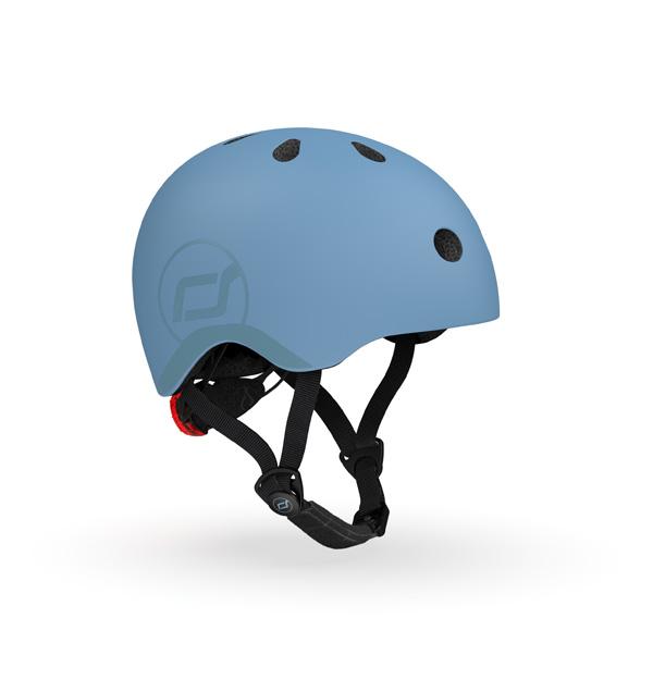 Kids Helmet - Steel - S-M