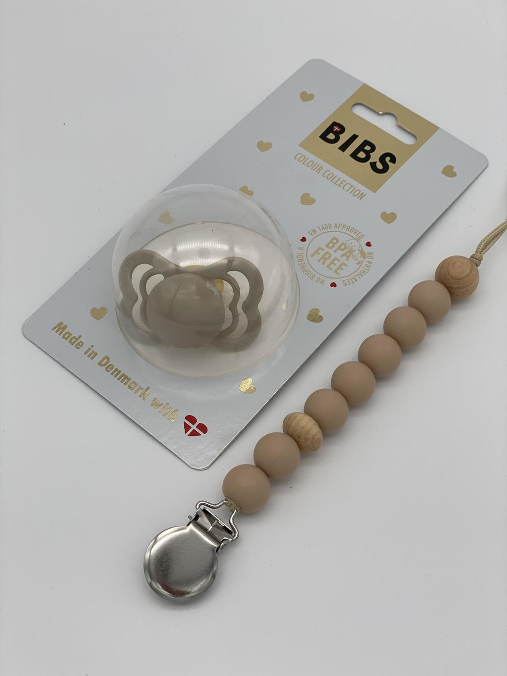 Pacifier Clip Vanilla