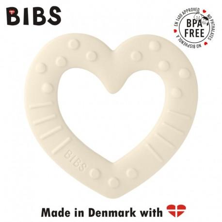 Jucarie dentitie Bitie Heart Ivory