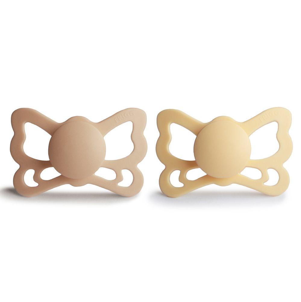Suzete Frigg Butterfly Pale Daffodil & Silky Satin  silicon