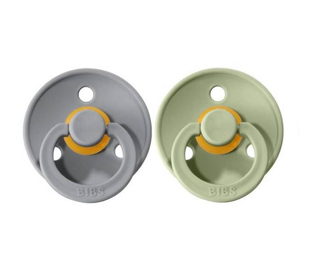 Suzete Bibs Colour Sage & Cloud 6-18
