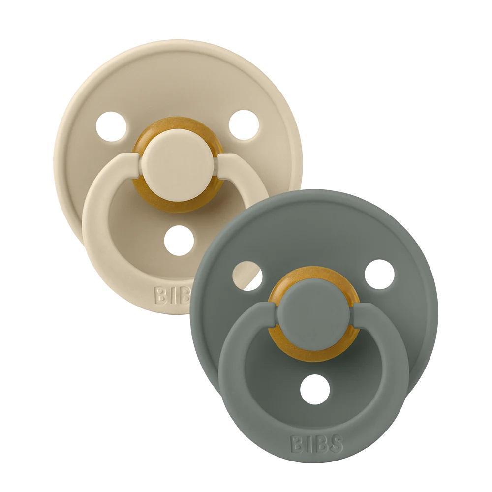 Suzete Bibs Colour Vanilla & Pine 0-6