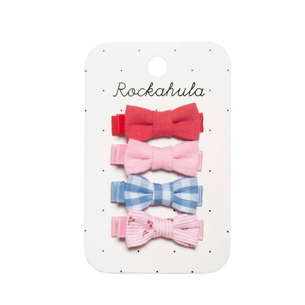 Agrafe pentru păr - Cherry Gingham Mini