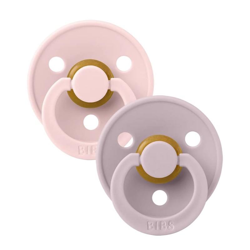 Suzete Bibs Colour Blossom & Dusty Liliac 6-18