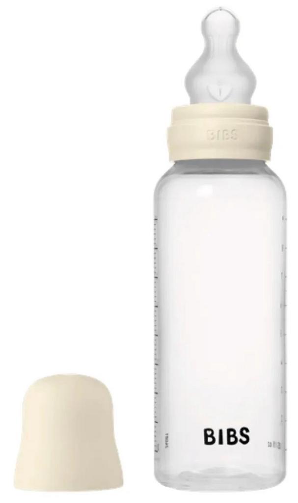 Biberon din plastic Bibs Ivory (silicon) 270 ml