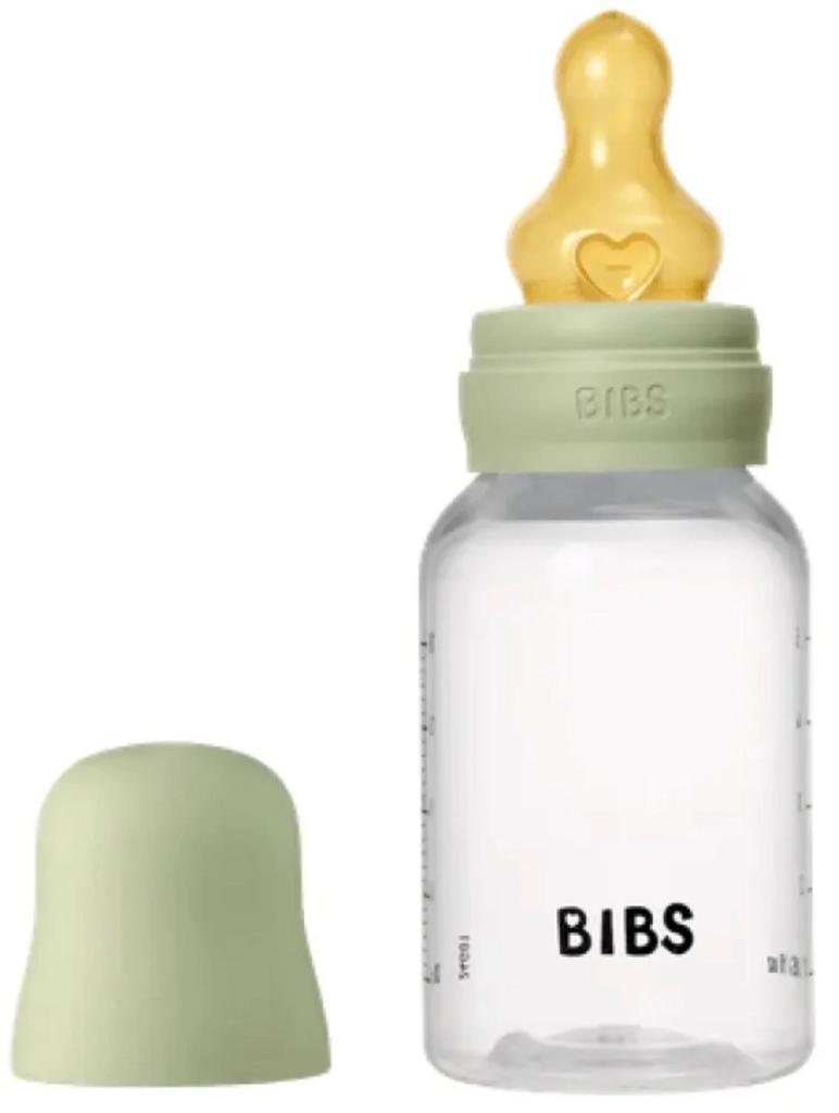 Biberon din plastic Bibs Sage (latex) 150 ml