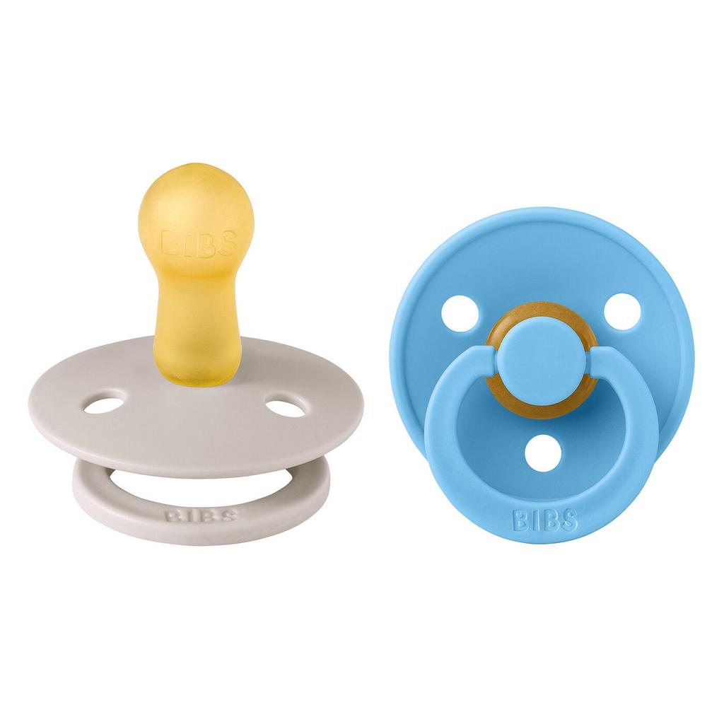 Suzete Bibs Colour Mushroom & Breeze 6-18