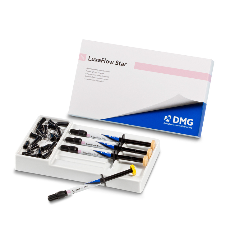 LuxaFlow Star - текучий композит
