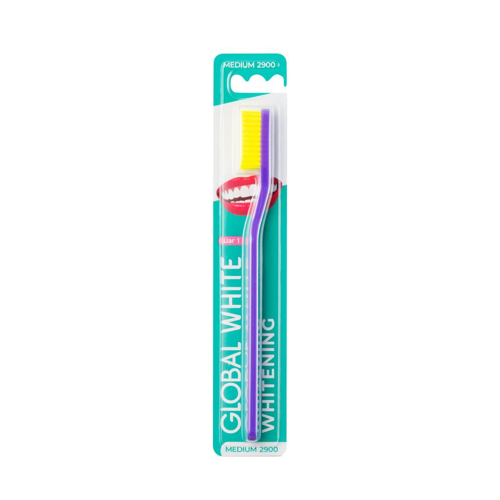 ЗУБНАЯ ЩЕТКА Global White MEDIUM
