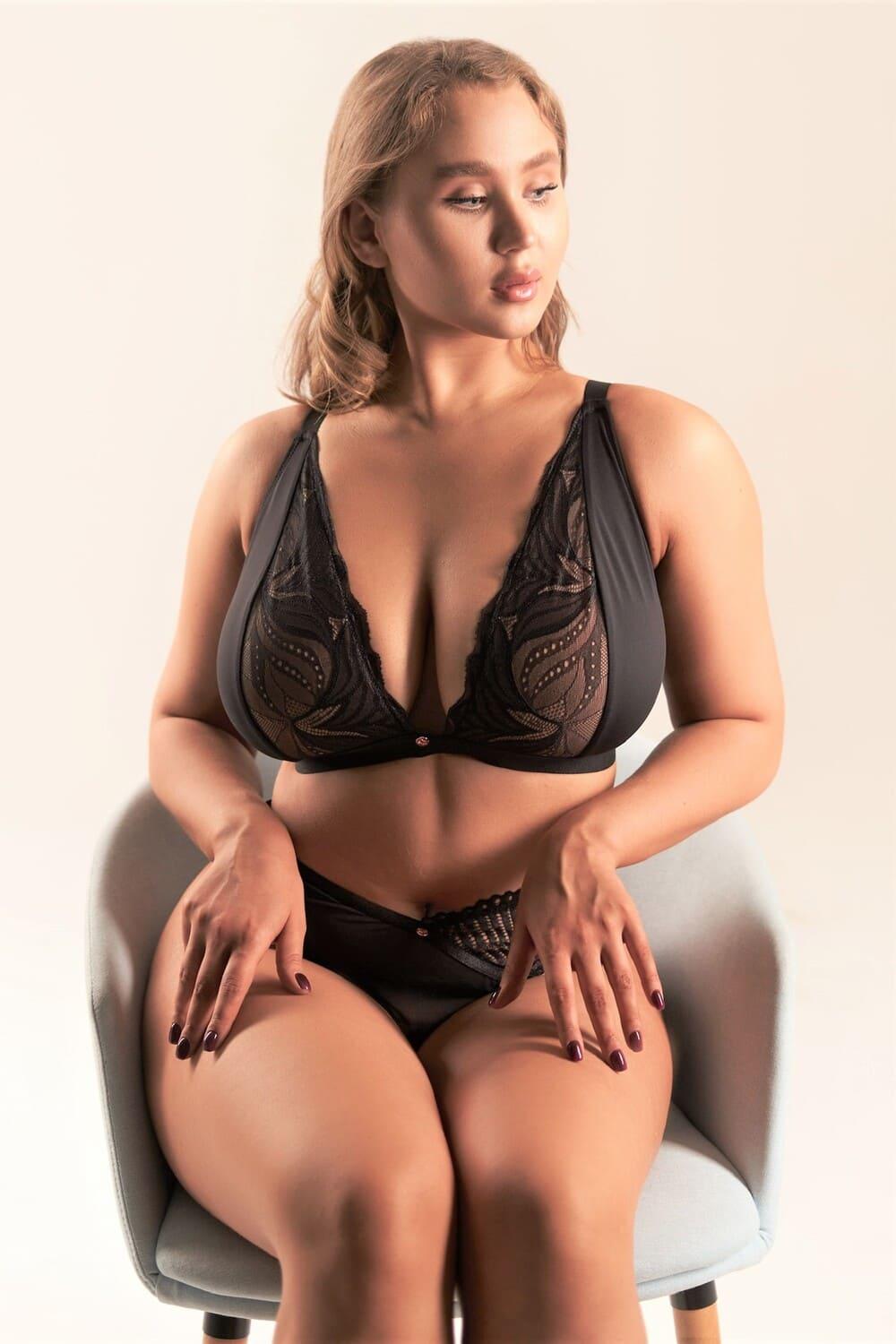 Белье > Бюстгальтер бралетт без косточек Curvy Kate Scantilly Indulgence  ST010110BLT купить в интернет-магазине