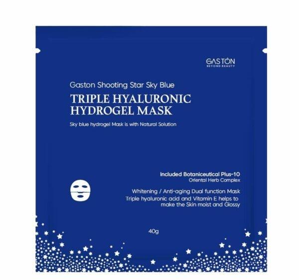 Gaston Sky Blue Gel Triple Hyaluronic Mask - Гідрогелева маска для обличчя