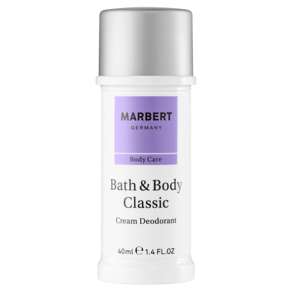 Marbert Bath and Body Classic Cream Deodorant - Крем-дезодорант Класік для тривалого захисту, 40ml