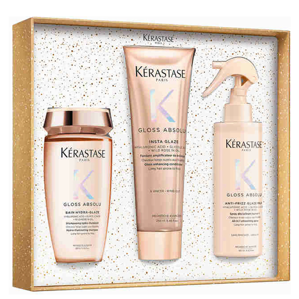 KERASTASE Gloss Absolu Gift Set 2025 - Подарунковий набір для блиску та шовковистості волосся