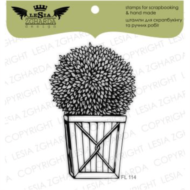 {FL114} Stamp "The bush in a drawer"