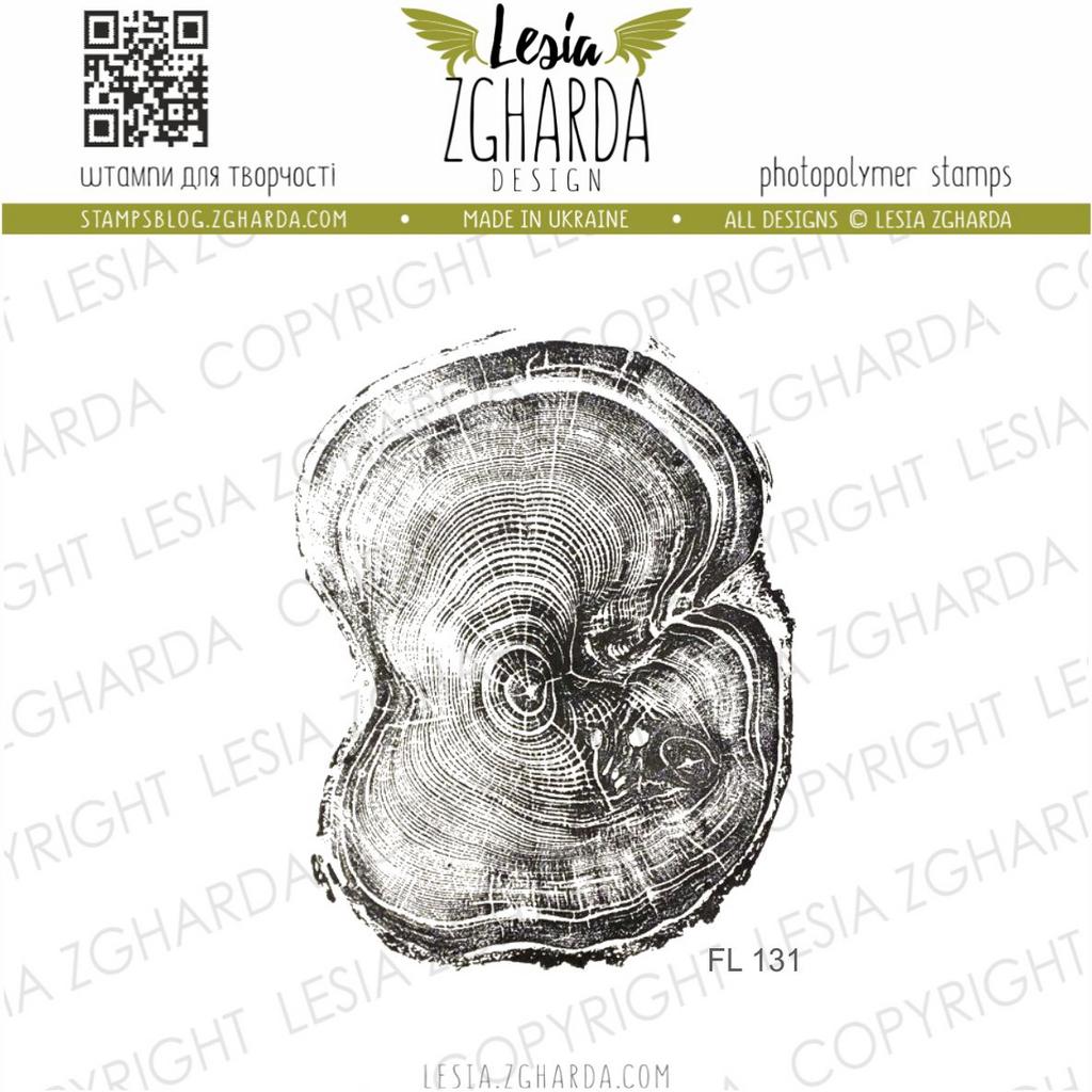 {FL131s} Stamp "The cut wood (smaller)"