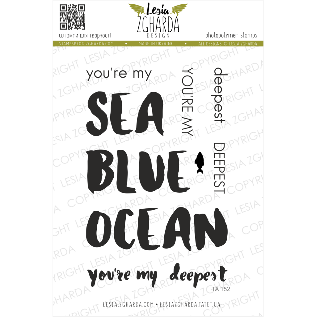 {TA152s} Stamp Set "You`re my...SEA..."