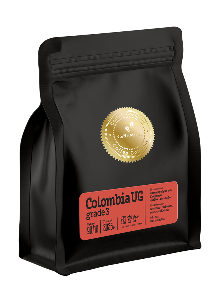 Кава в зернах CM Colombia UG 250г