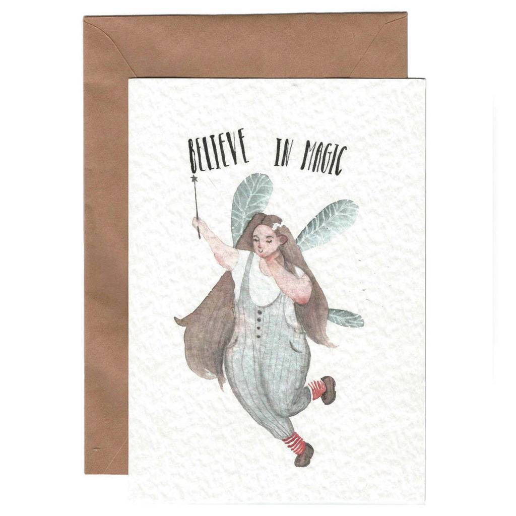 Postcard "Believe in magic"