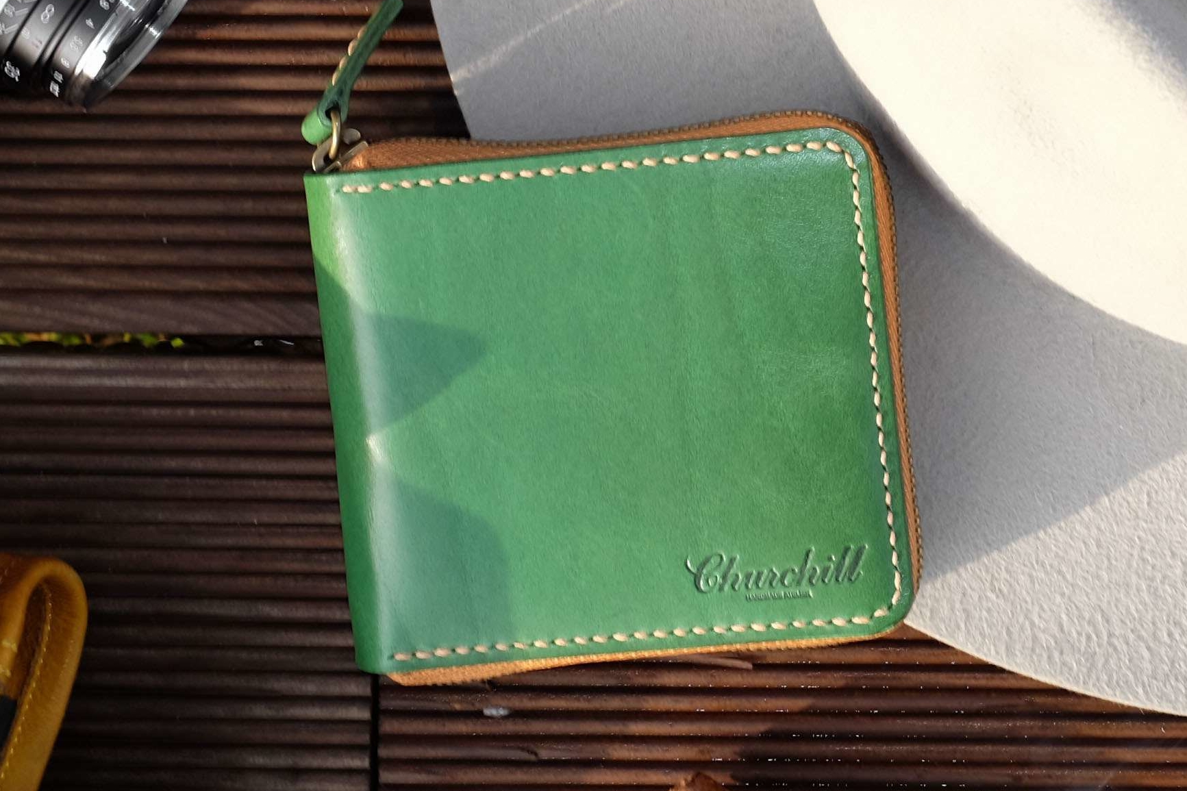 Портмоне на блискавці Dominant Mini Green