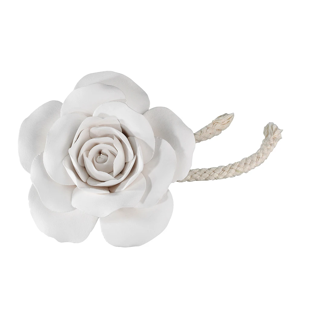 Гипсовый цветок Роза