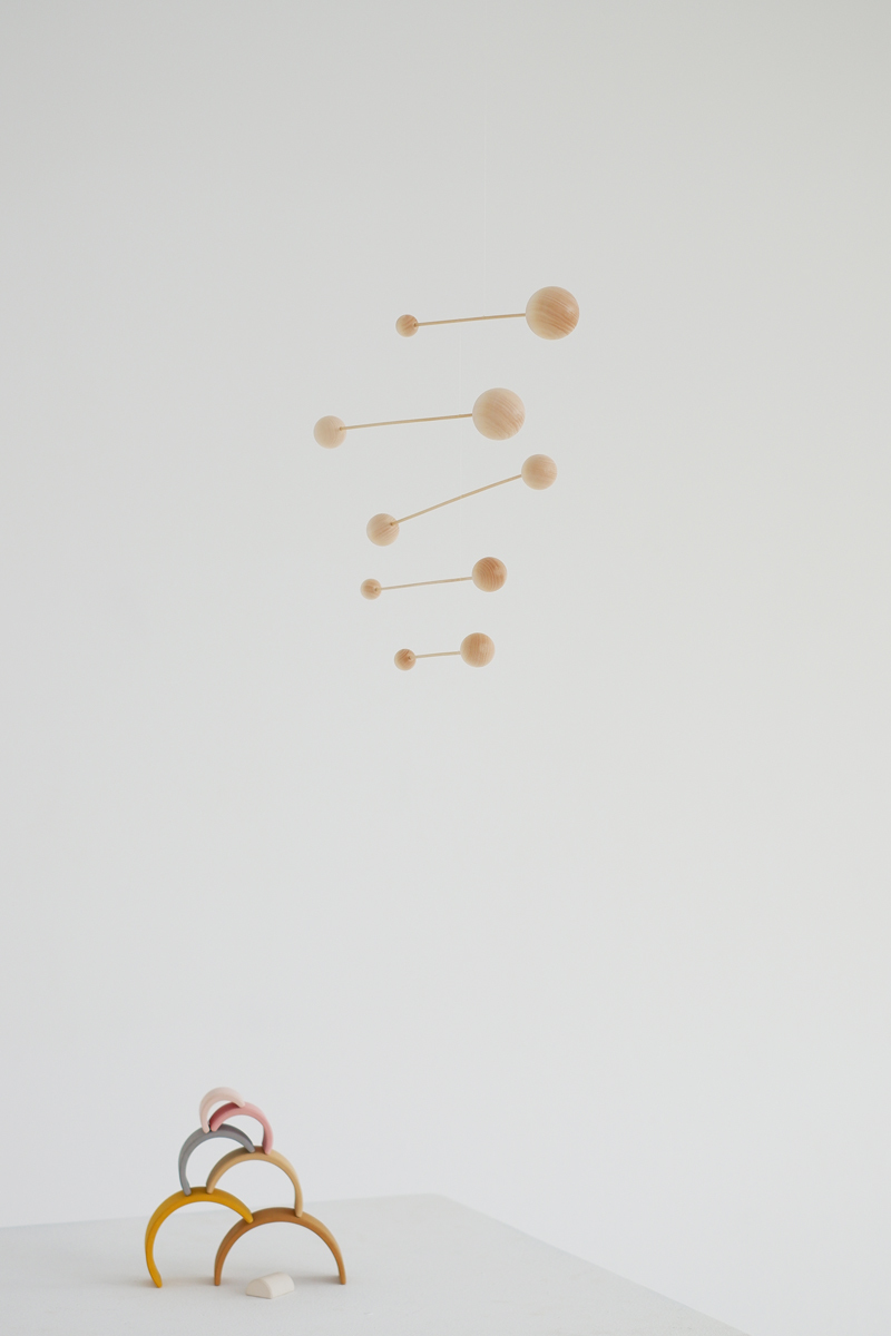 All mobiles > Monika Wood hanging kinetic mobile Buy from e-shop