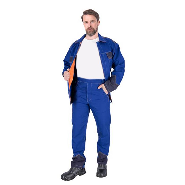 LEBER & HOLLMAN Protective Welders Trousers + Jacket - Захисний вогнетривкий робочий комплект для зварювальників