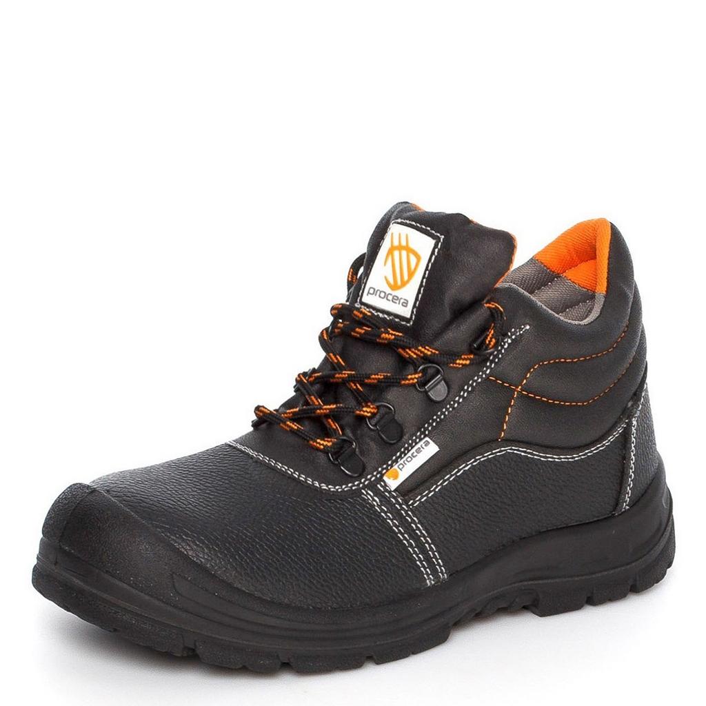 PROCERA Safety Boots Solid S1 SRC - Захисні черевики робочі з металевим носком