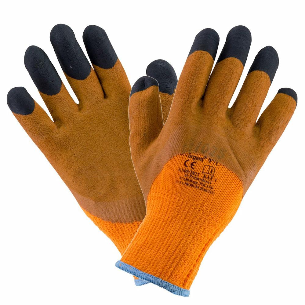 URGENT Gloves 1025 POLIESTER - Рукавички з поліестеру вкриті латексом