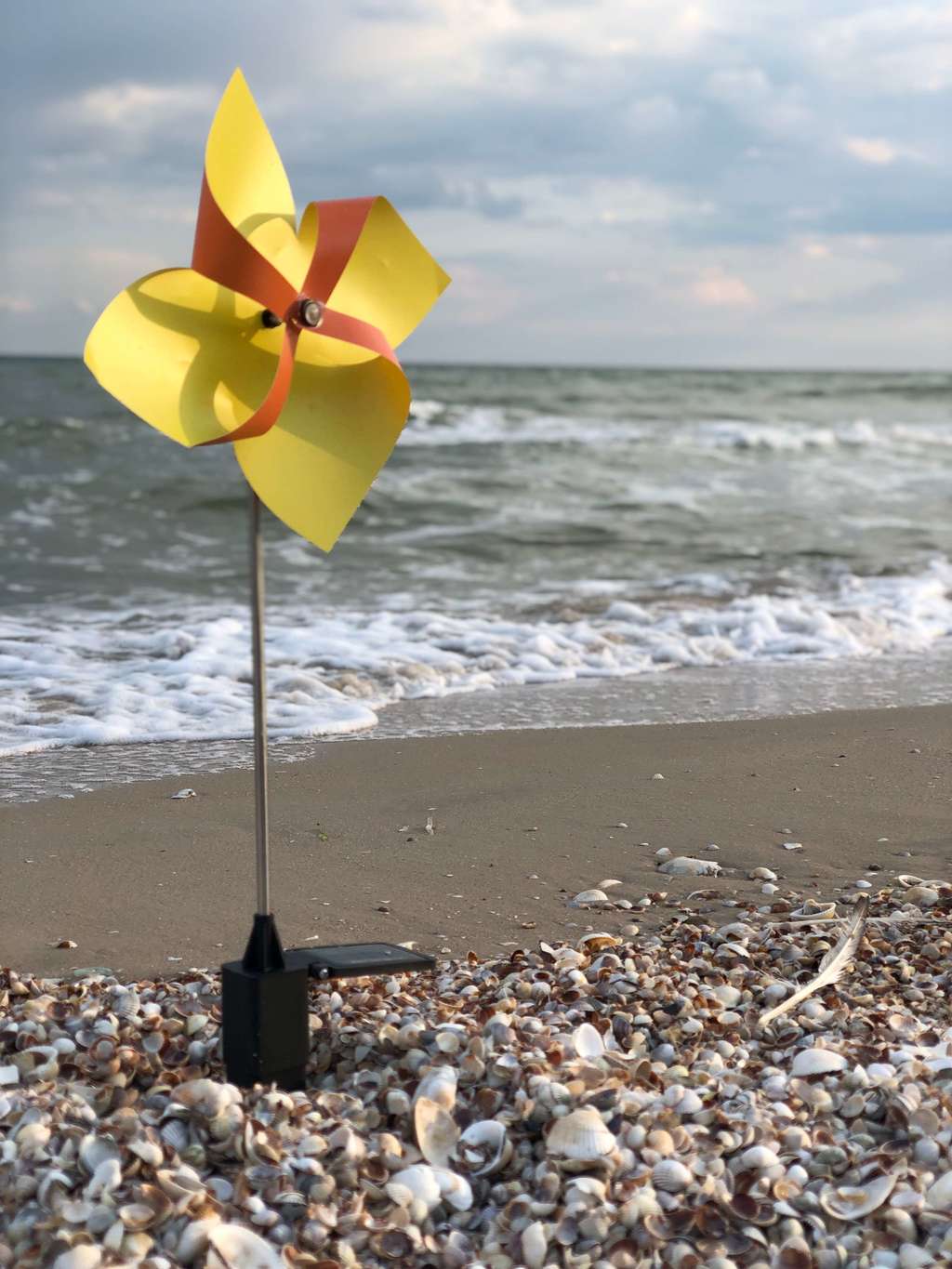 Садовий світловий декор "Вітрячьок"