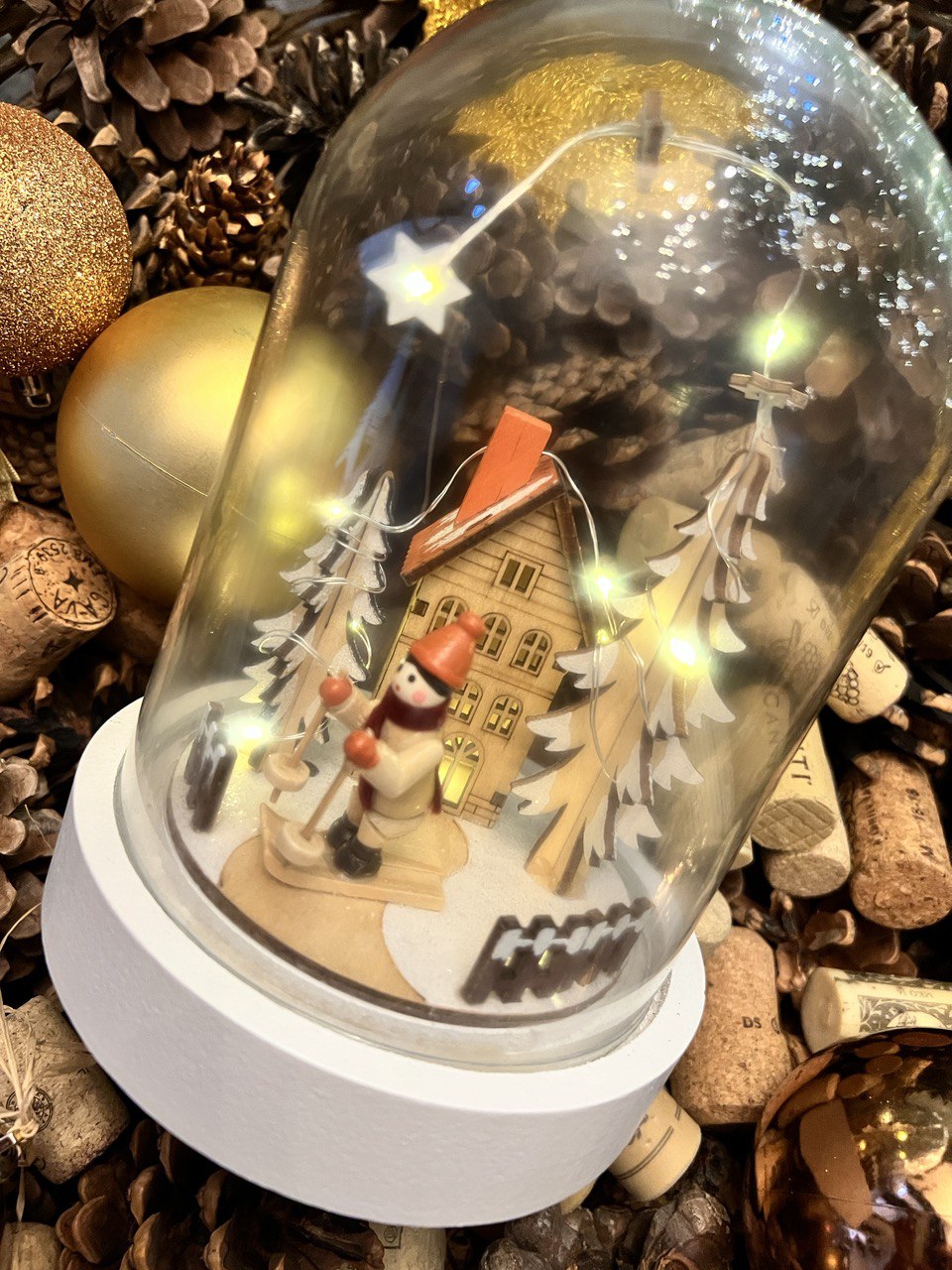 Чарівна банка - зимовий будинок