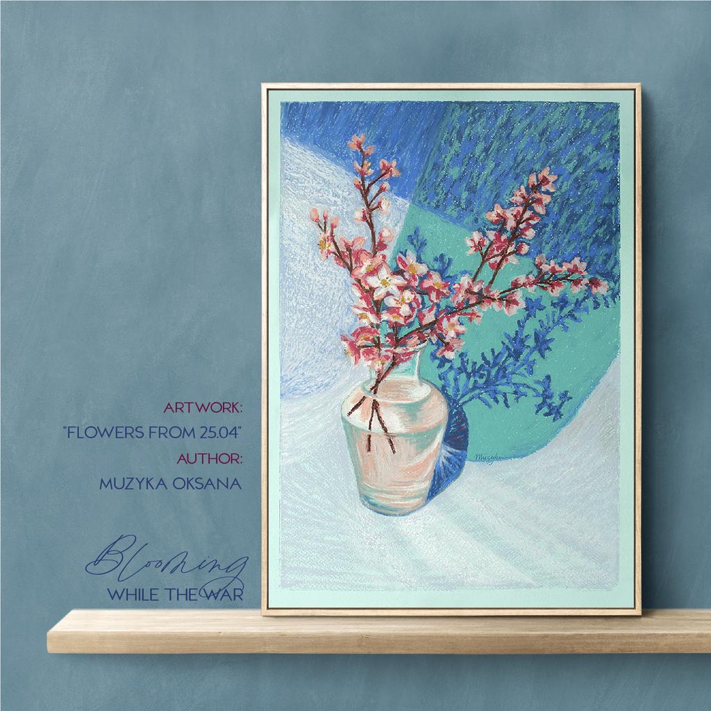 art "Flowers from 25.04". original