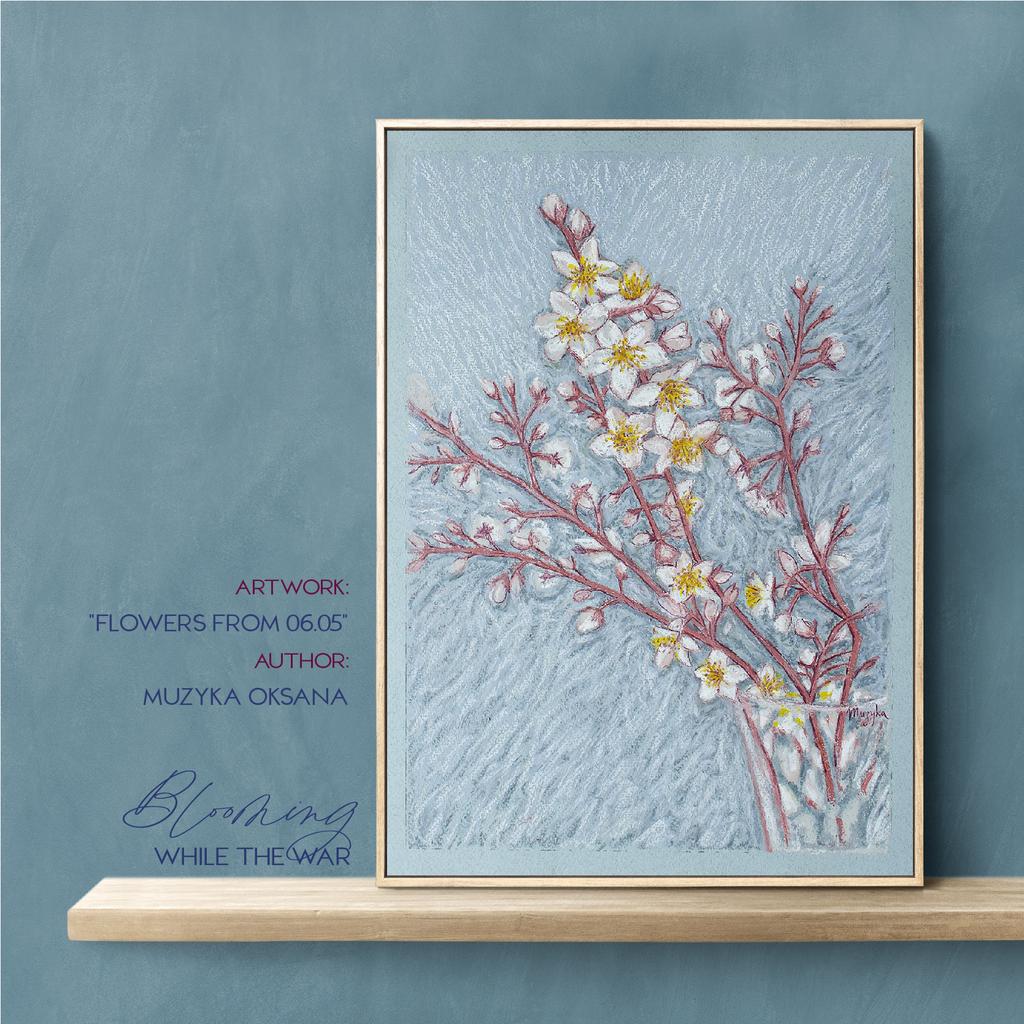 art "Flowers from 06.05". original
